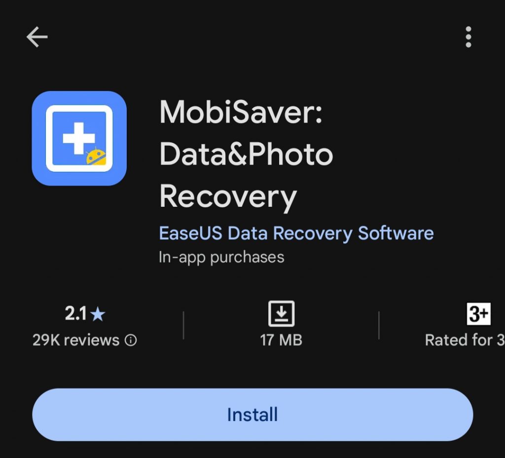 Aplikasi MobiSaver