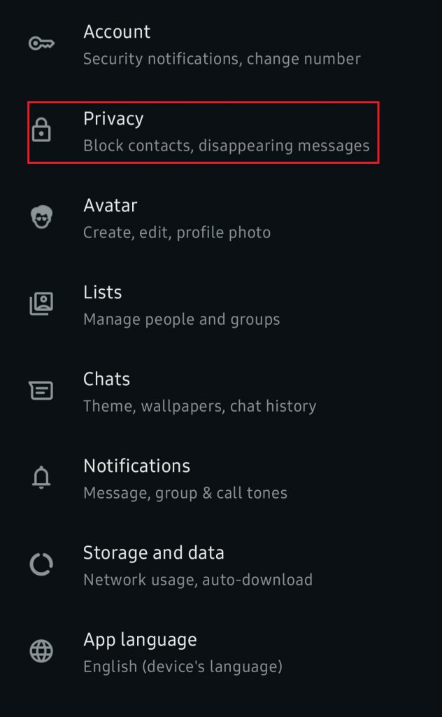 Klik Privacy
