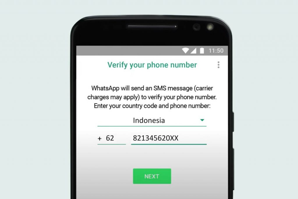 Periksa Apakah Nomor Telepon yang Digunakan Sudah Benar dan Aktif