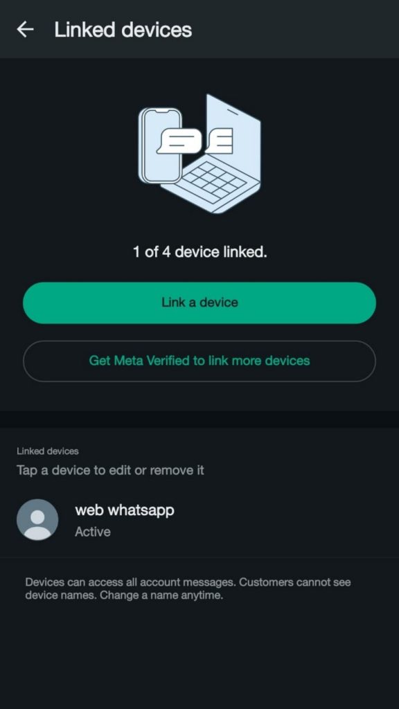 Scan kode QR yang muncul di layar komputer