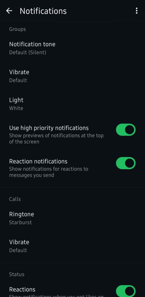 atur preferensi notifikasi 2