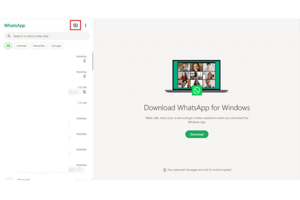 buka whatsapp web