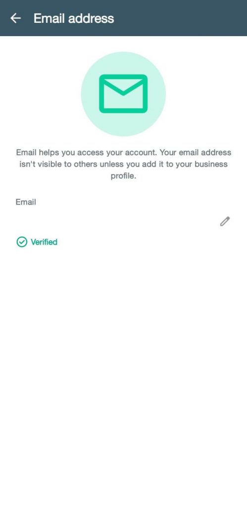 cek perubahan alamat email atau nomor telepon