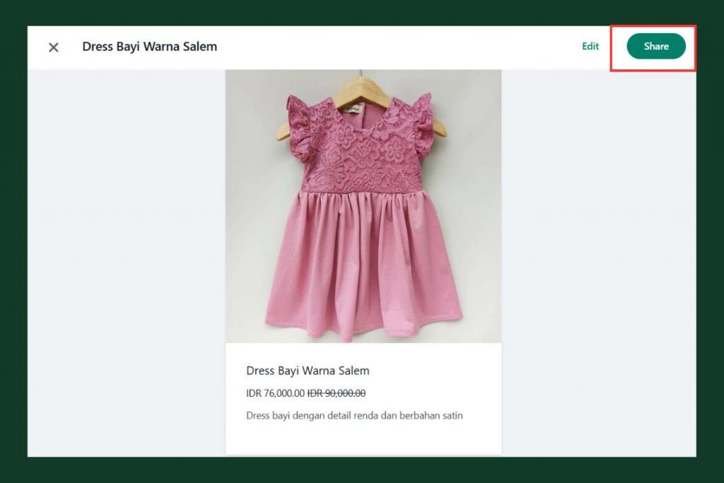 tombol share di whatsapp web