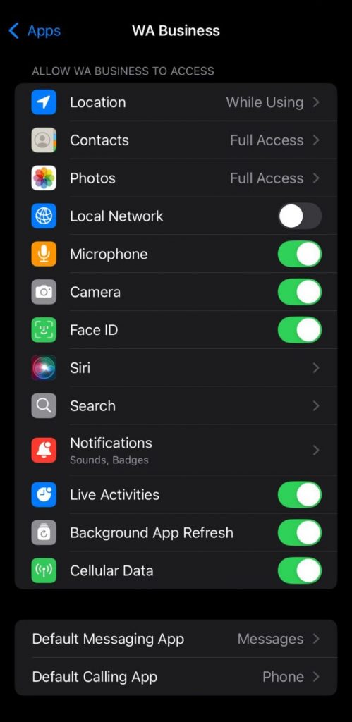 20 - Aktifkan akses ke Notifikasi, Kontak, dan Data Seluler