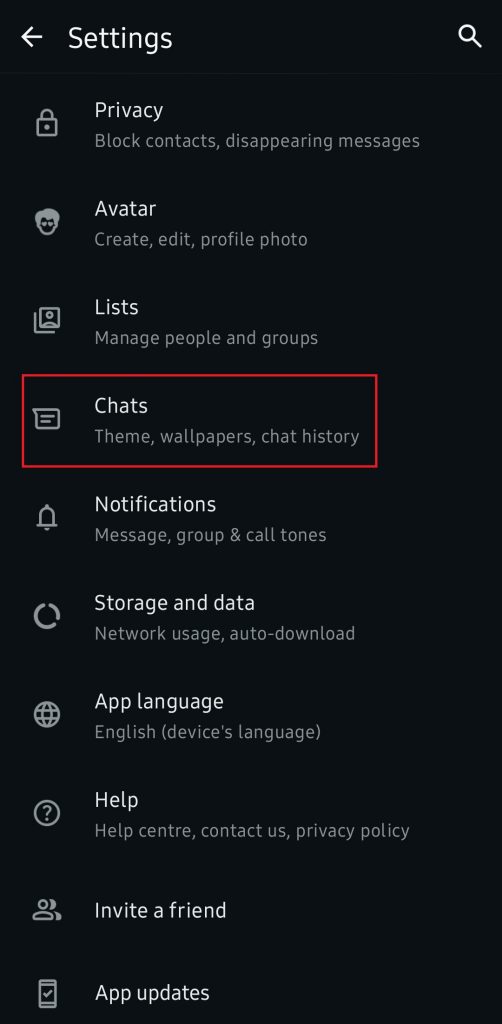 {Backup 2] Pilih Chat