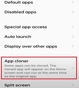 [Oppo-2] Pilih App Clone