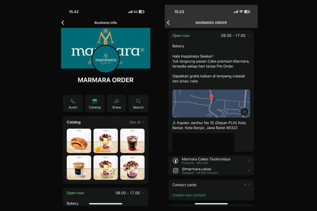3 - Lengkapi Informasi Toko WhatsApp Anda