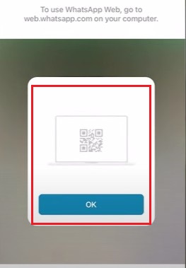 [iOS-4] Jika ingin connect ke laptop, scan barcode dari WA web
