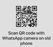 [iPhone to iPhone] 6. scan qr code