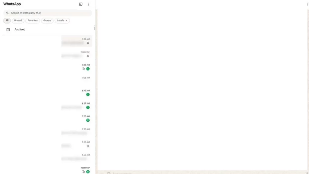 14 - Gambar screenshot dari langkah Buka WhatsApp Web atau aplikasi WhatsApp Desktop, lalu login ke akun Anda