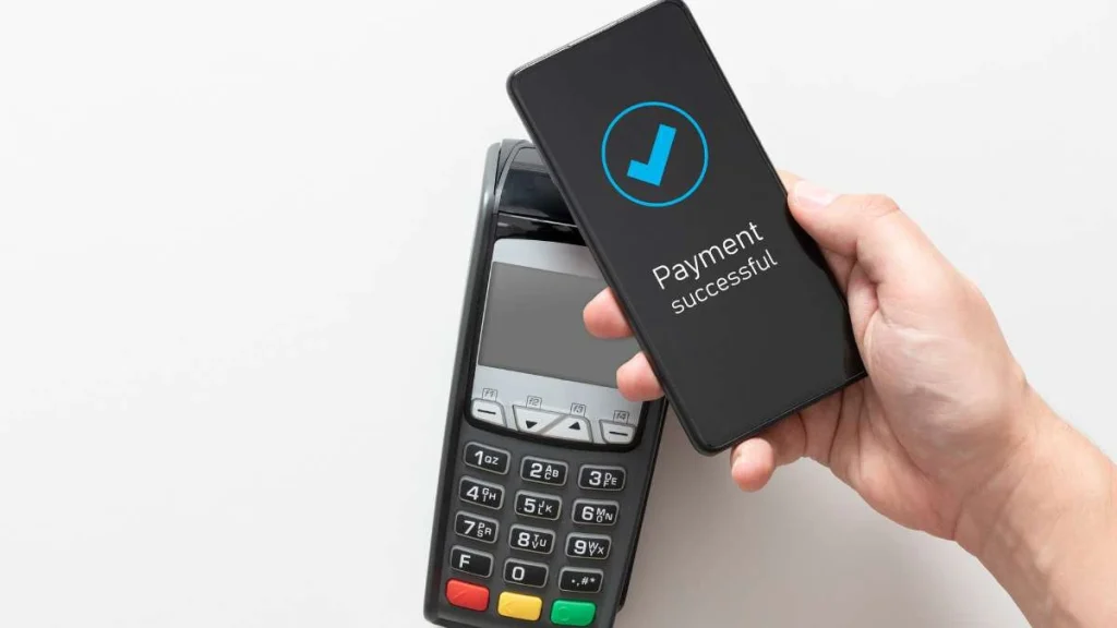 4 - Gambar ilustrasi pembayaran dari mesin EDC berhasil