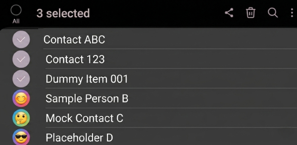 Cara hapus kontak WA di aplikasi bawaan Android