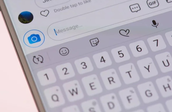 Tampilan chat di DM Instagram