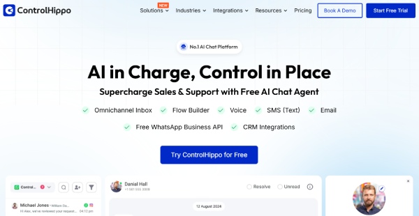 Website resmi ControlHippo