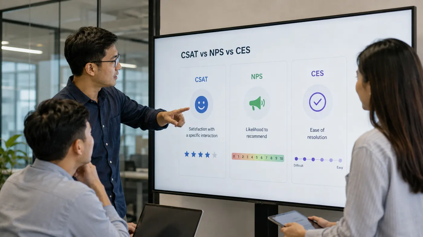 perbedaan csat nps dan ces dalam pengukuran layanan pelanggan