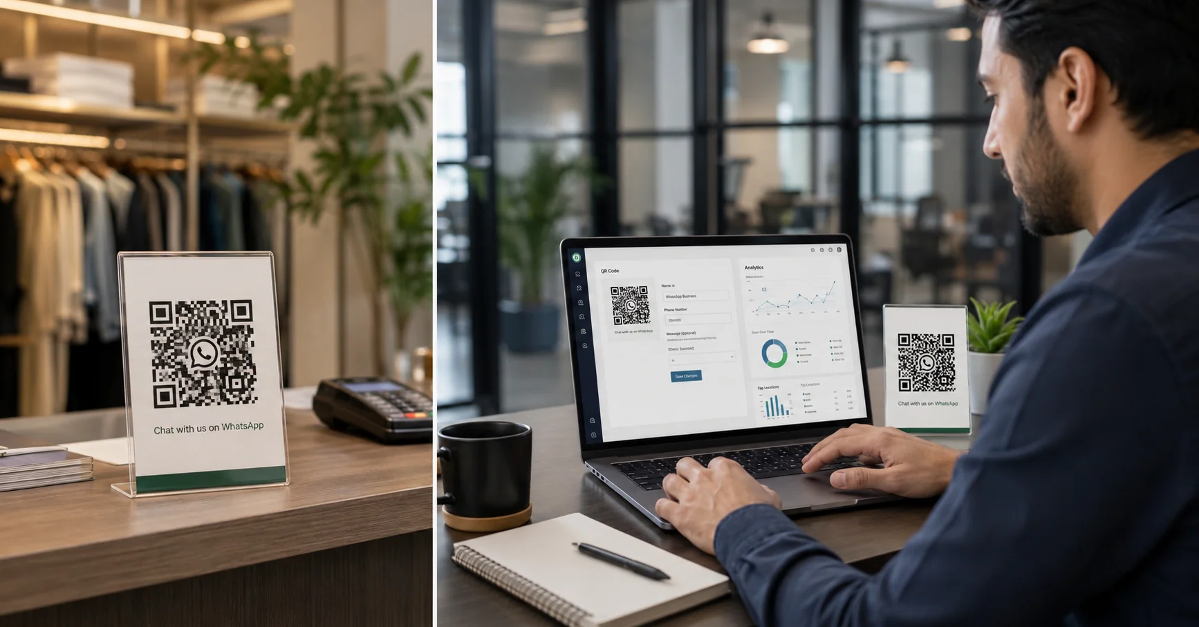 Perbandingan static QR code dan dynamic QR code untuk WhatsApp bisnis