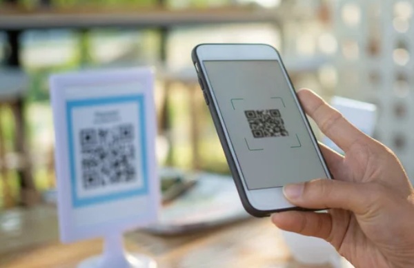 Memindai QR code