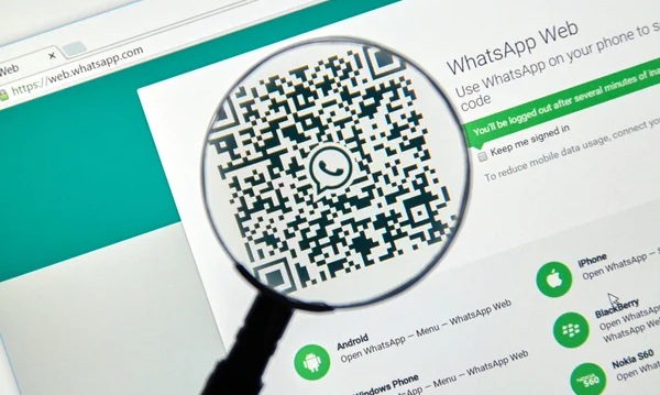 QR code di WA Web