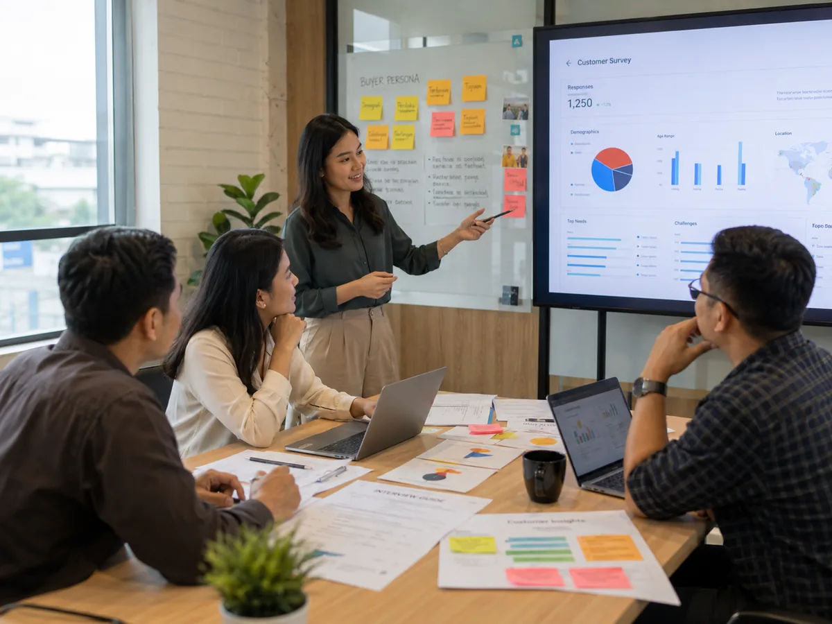 cara membuat buyer persona dari data pelanggan dan riset bisnis