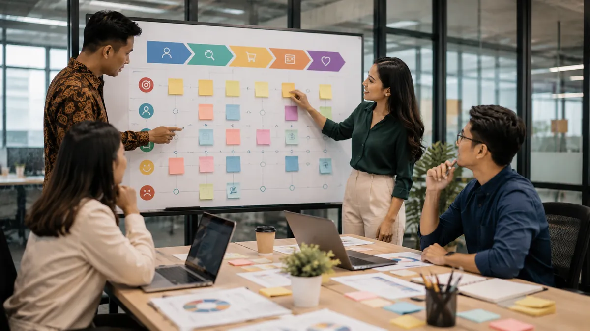 cara membuat customer journey map