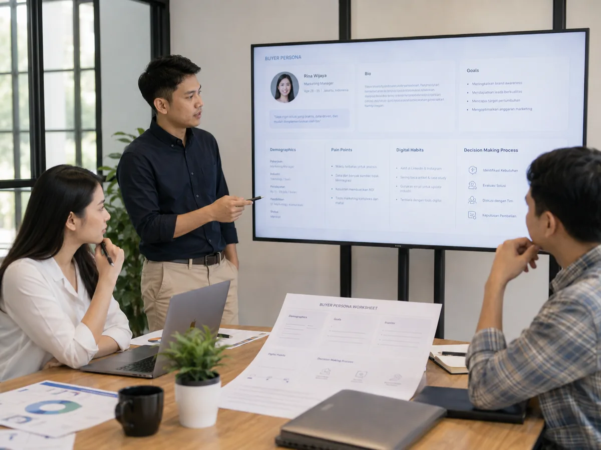 komponen buyer persona yang perlu dipahami bisnis