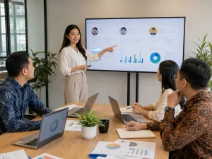tim marketing menyusun buyer persona untuk strategi komunikasi bisnis