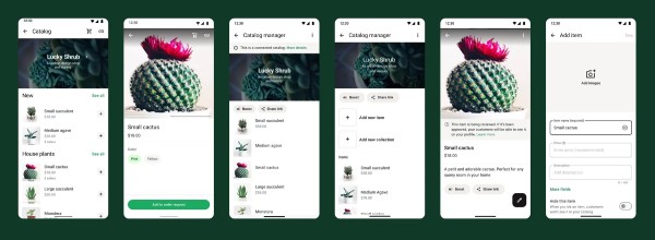 Fitur katalog produk di WhatsApp Business
