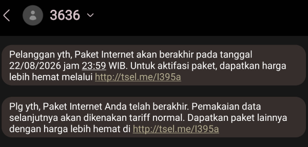 Jenis SMS masking Numeric Short Code Sender ID