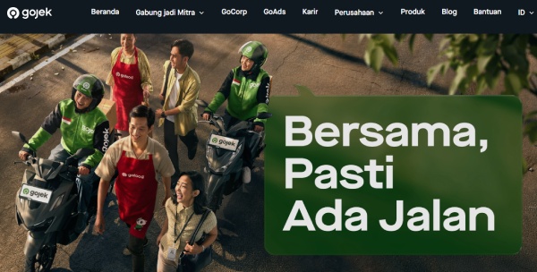 Website Gojek Super App
