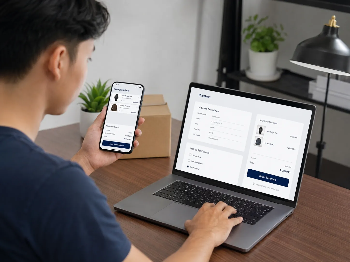kalimat promosi yang memikat pembeli online saat checkout