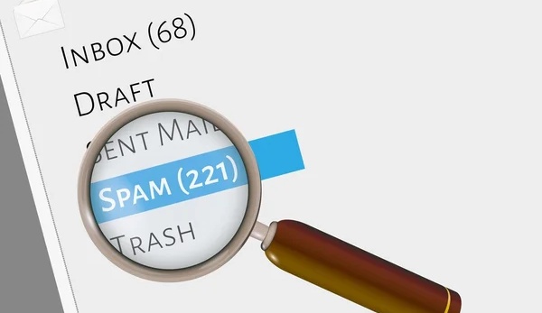 SMS yang masuk folder spam