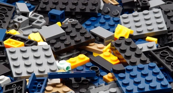 Tumpukan blok Lego