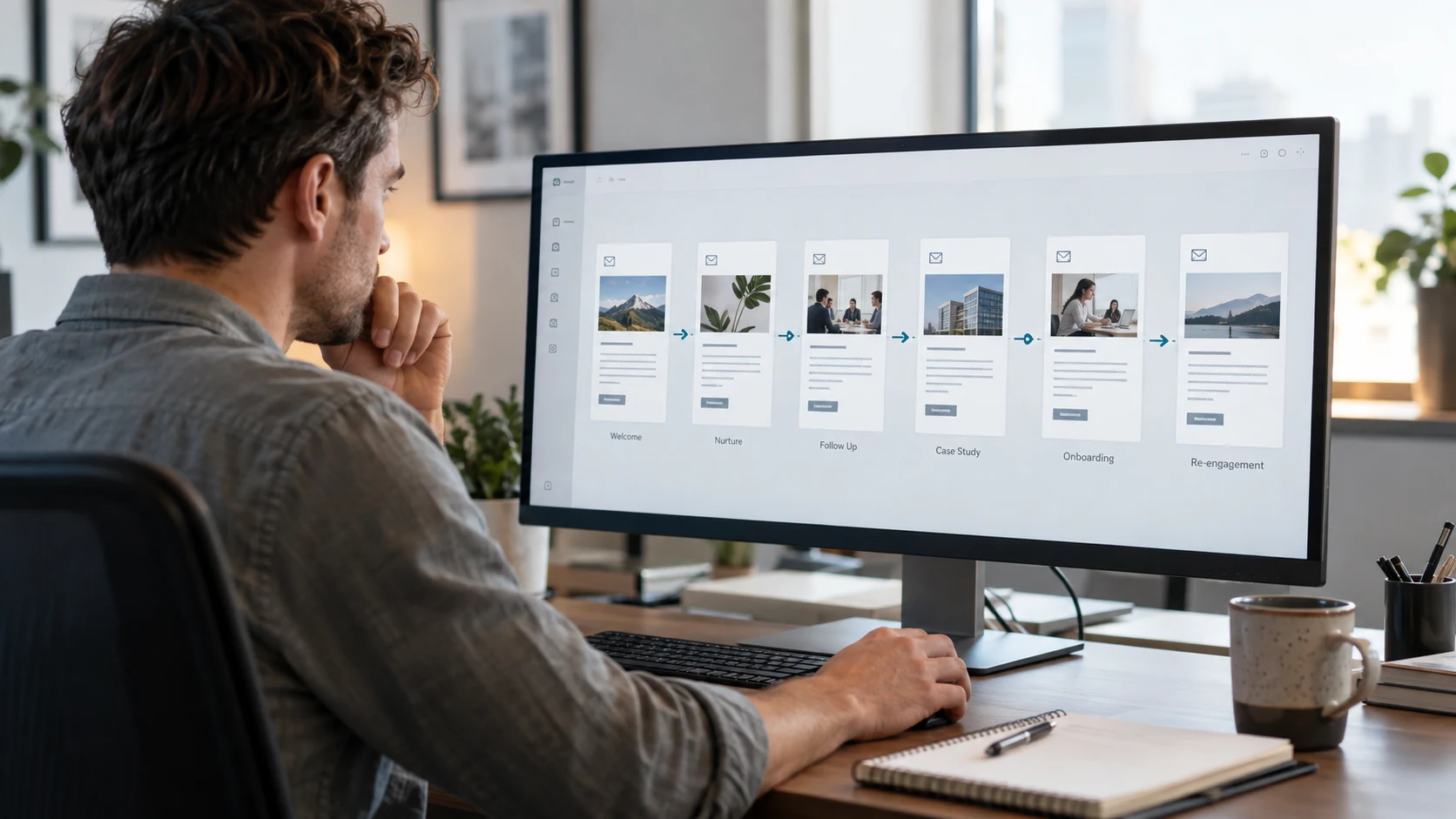 contoh email marketing B2B berdasarkan tahapan customer journey