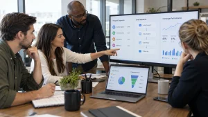 tim marketing merencanakan strategi email marketing B2B