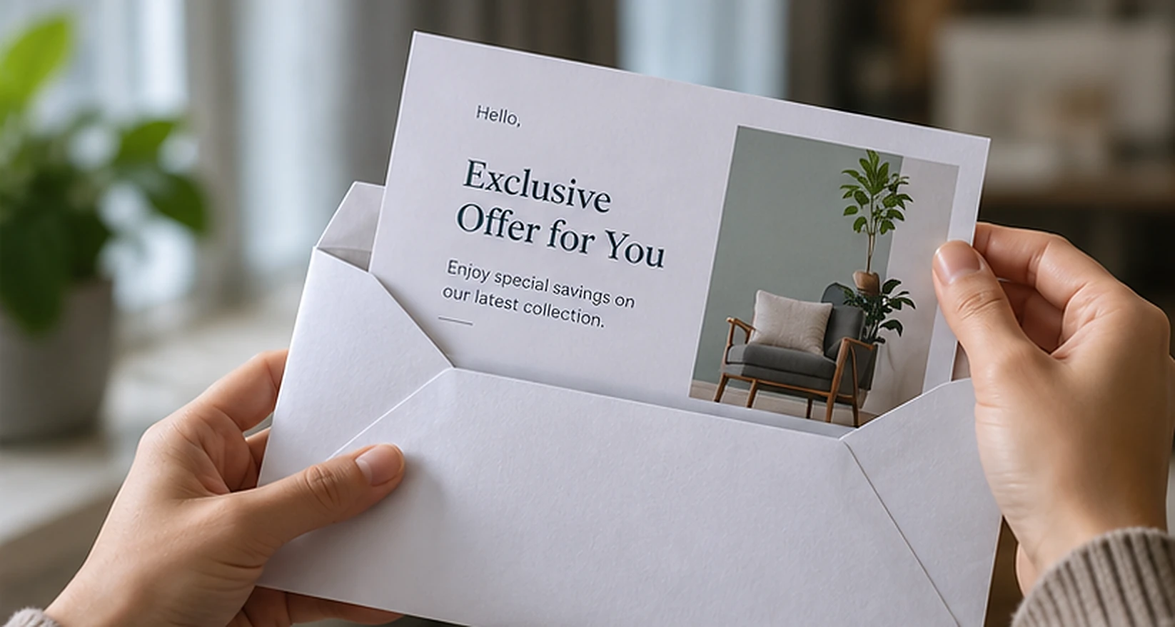 lima contoh direct mail dalam bentuk materi cetak